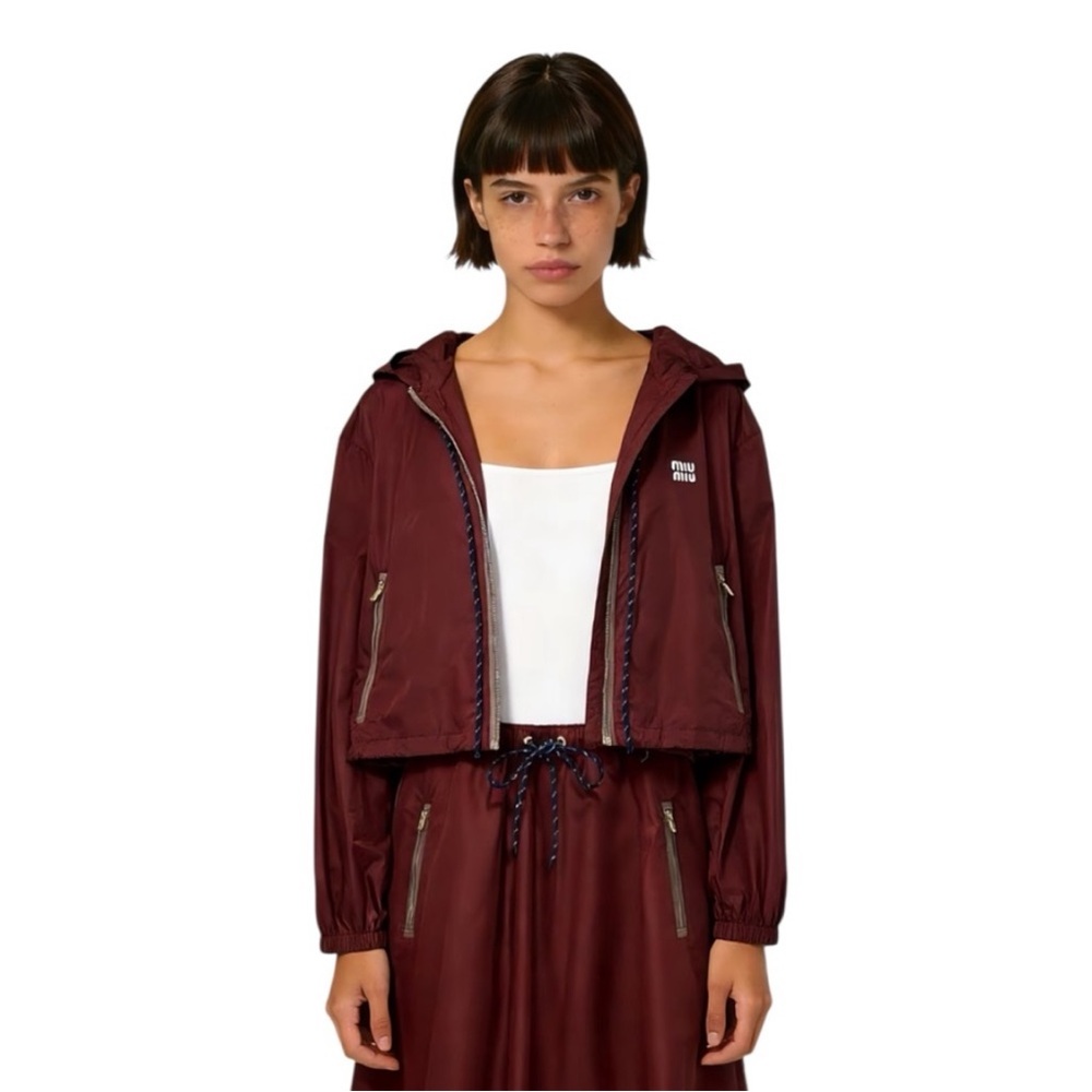 Miu Miu Technical fabric blouson jacket It36 - Picture 4 of 7